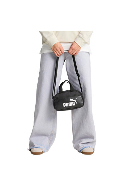 Puma Bag Campus Mini Grip Bag 2L, Black, Unisex
