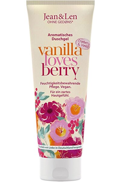 JEAN&LEN Jean & Len Shower Gel with Cranberry and Vanilla