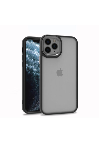 Giz Story حافظة GZST Flora متوافقة مع هاتف iPhone 11 Pro Max - أسود