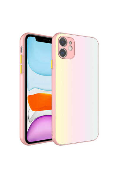 Giz Story حافظة GZST X-Cam ملونة متوافقة مع iPhone 11 مع حماية للكاميرا-NO8