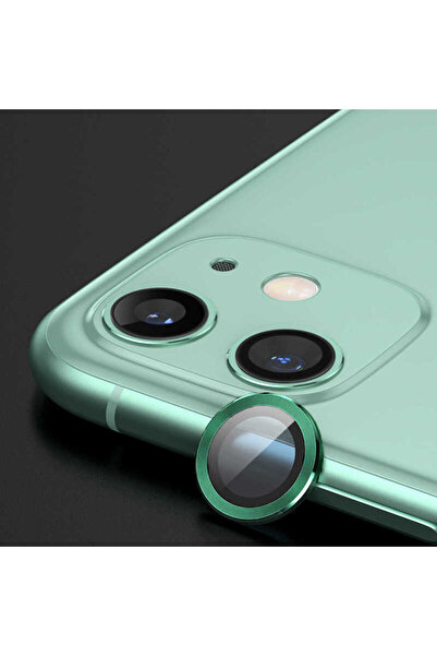 Giz Story iPhone 12 Mini Compatible Gzst Cl-02 Camera Protector-Green