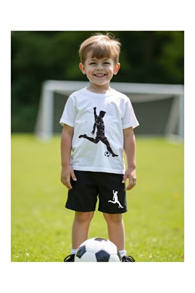 AEMİ Pantaloni scurți imprimați pentru copii Tricou Set de sus și de jos 100%...