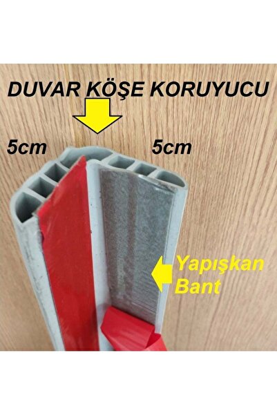 Tuncel Teknik 130 cm KALIN KAUCUK DUVAR KENAR KORUMA