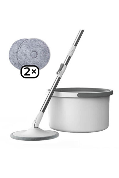 NO BRAND Mop rotativ, potrivit pentru curatarea parchetului, gresiei, laminat...