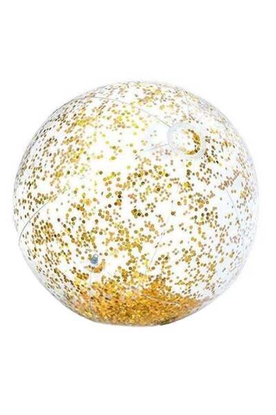 Intex Shiny Beach Ball Model Yellow-58070 51cm