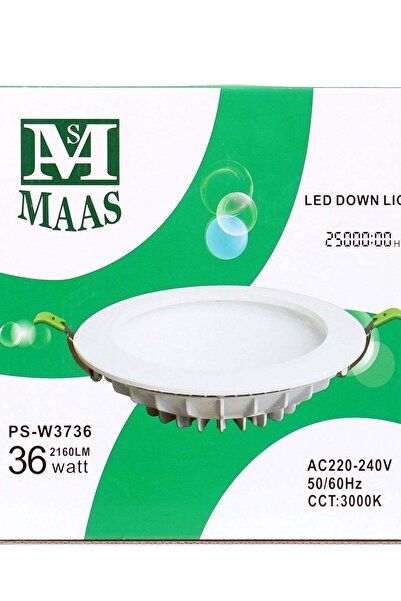 Mas LED Down Light 36W White
