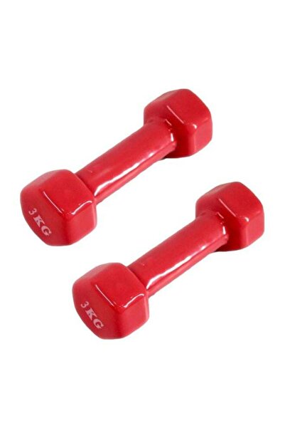 Generic مجموعة دمبل مكونة من قطعتين، وزن كل قطعة 3 كجم