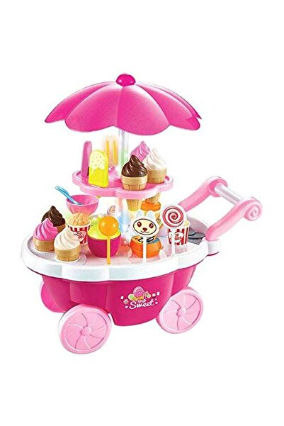 MAAS Ice Cream Kitchen Cart Toy Set with Lights and Music Model SWC4