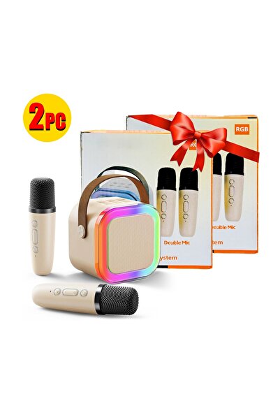 Zen Store PulseGlow Duo Portable Bluetooth Speaker 2 PC Combo