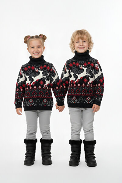 Pulltonic Girls'/Boys' Turtleneck Sweater