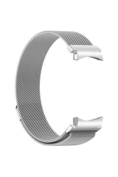 Giz Story Galaxy Watch 6 40mm Compatible Krd-01 Metal Gzst Band-Silver