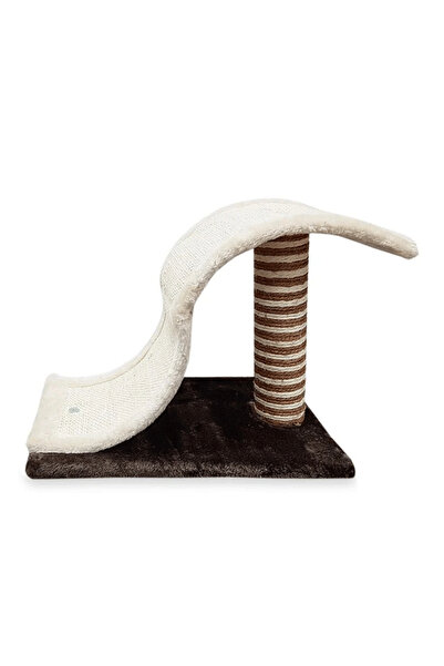 PisiMall Cat post and curved board set, 43x25x33 cm