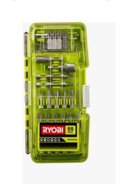 Ryobi 55 parça bits üç set