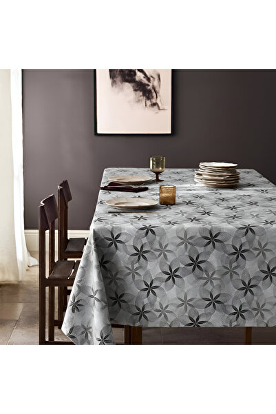 Willuxe Table Cover Tablecloth Dining Table Cover Stain Resistant Waterproof ...