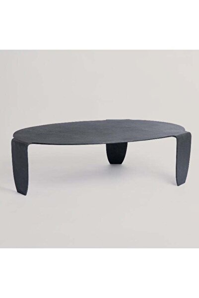 homez Metal Coffee Table, Black