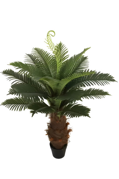 NO BRAND Planta artificiala Palmier,fara ghiveci,100cm,verde