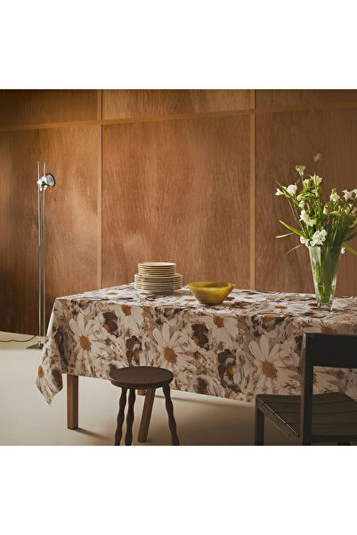 Willuxe Table Cover Tablecloth Dining Table Cover Stain Resistant Waterproof ...