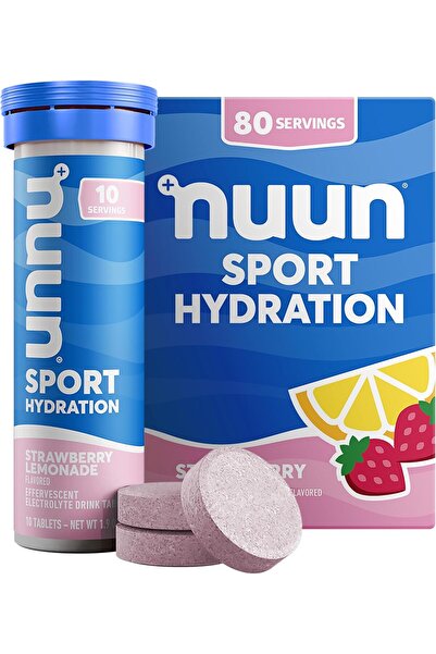 Nuun Sport Electrolyte Tablets Strawberry Lemonade (8 Tablets) (Pack of 1) (1...