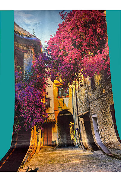 Casberg Landscape Background Curtain