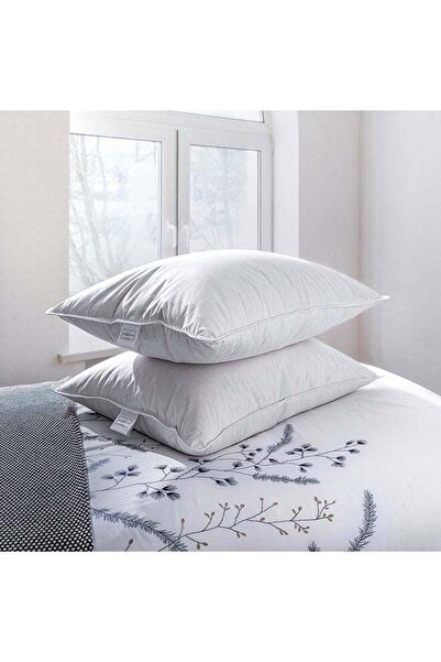 Boutique Blanche وسادة من الريش الطبيعي الأبيض