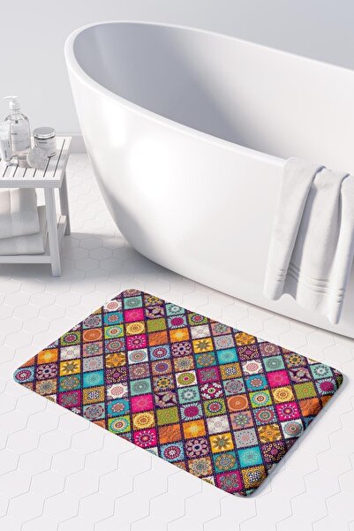 Monnhein Microfiber Bath Mat, Non-Slip Base, Machine Washable, End of the Ser...