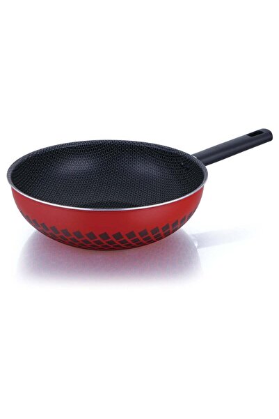Pentola Aluminum Non Stick Pan Wok, Black 45.5*26*8cm