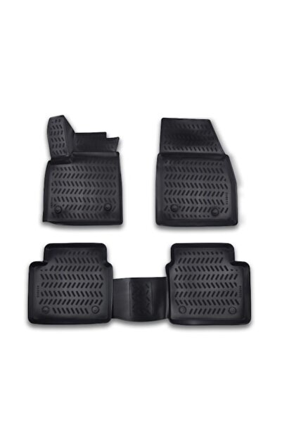 OMC Σετ 4 λαστιχένιων πατακιών, τύπου δίσκου, Ford Focus IV 2019