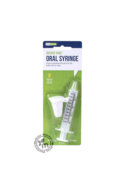EzyCare Plus Purple 10ml Calibrated Oral Syringe with Cork, 1 Piece
