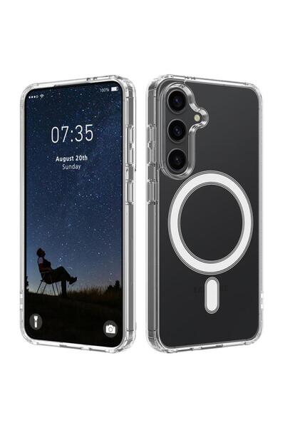 REDz Accessories Θήκη Magsafe Shockproof για Samsung Galaxy S26, Διαφανής, Πλ...