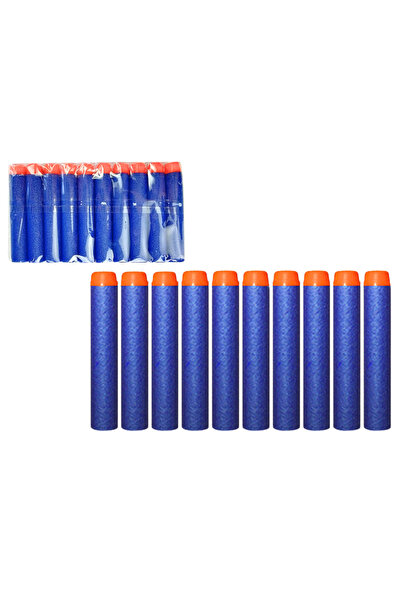 Three top online Soft Foam Cartridges For Guns 10 Pieces Blue