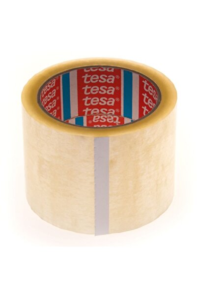 Tesa Transparent Tape 66m 75mm Synthetic Rubber Adhesive