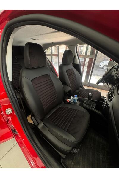 AKINCI غطاء مقعد السيارة الخلفي من قطعة واحدة متوافق مع فيات إيجيا إيزي باكيت...