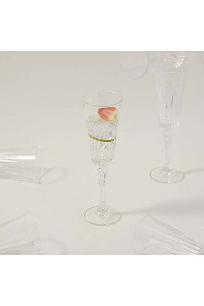 RCR Transparent Crystal Glassware 6 Pcs Set With Base