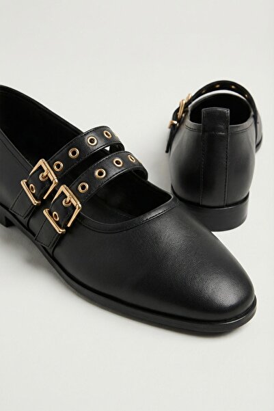 Rays Μαύρο Ζώνη Λεπτομέρεια Μπαλαρίνα 7038