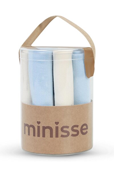 Civil Baby Printed (20*20) 10-Piece Mouth Cloth and Wipes - Blue