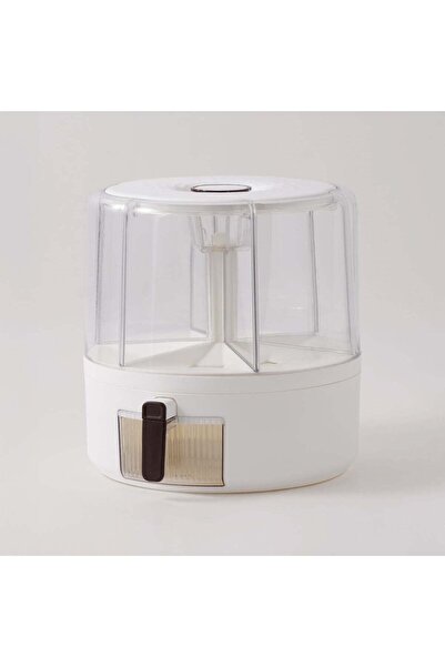 Alberto plastic multi grain dispenser, white 13kg