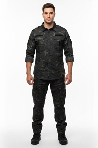 SINGLE SWORD Men&Women 5.11 Tactical Shirt and Pants Bottom Top Set