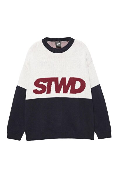 Pull & Bear STWD panelled jumper