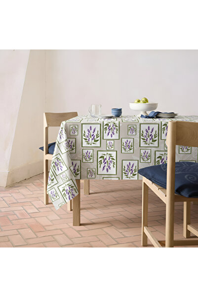 Willuxe Table Cover Tablecloth Dining Table Cover Stain Resistant Waterproof ...