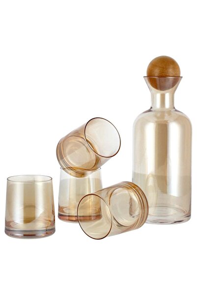 LA MESA 5 Pcs Glassware Set with Bottle