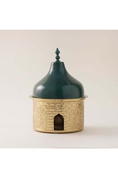 LA MESA Metal Serving Pot 20*20*27Cm, Green