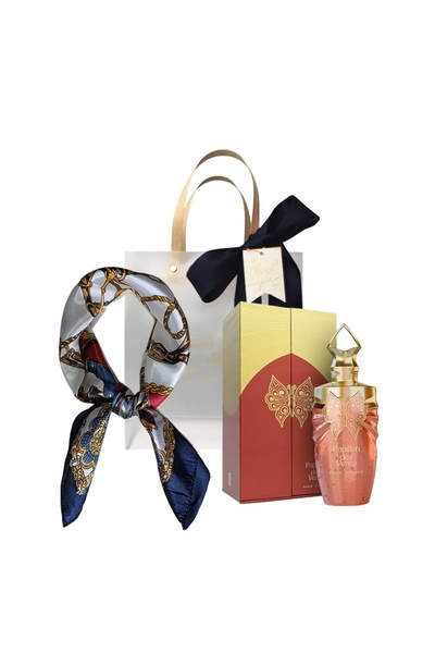 Paris Corner Set Papillon Des Vents, Apa de Parfum, Femei, 100 ml + Fular din...