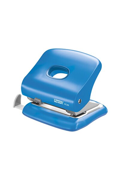 MC Micostore Perforator 30 coli model fc30 albastru deschis rapid