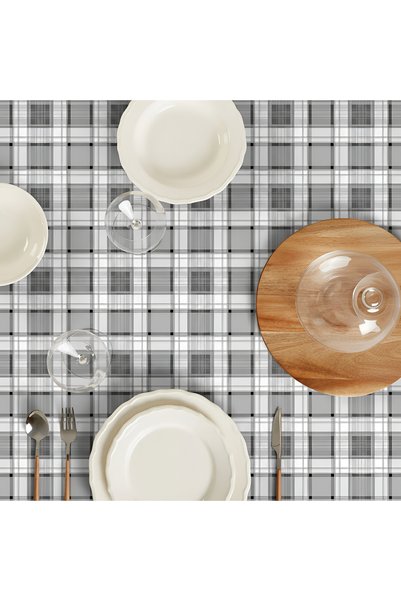 Willuxe Table Cover Tablecloth Dining Table Cover Stain Resistant Waterproof & Wipeable Pvc Cover