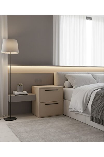 ALTEKS DEKOR Modern MDF Lam Komodin, Dayanıklı Gövde, Şık Tasarım, Uzun Ömürl...