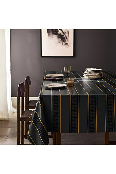 Willuxe مفرش طاولة، غطاء طاولة الطعام، غطاء مقاوم للبقع، مقاوم للماء وقابل لل...