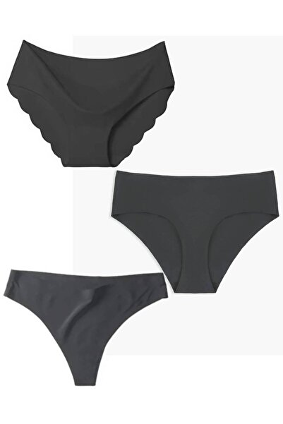 GECKO COLLECTION Chiloți de damă tăiați cu laser, 3 modele