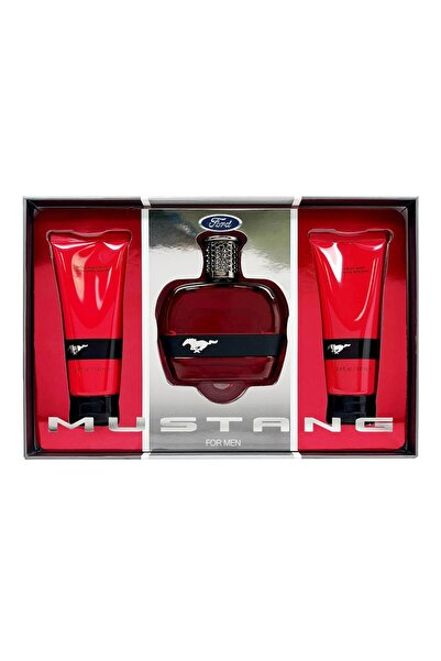 Ford Set Ford: Mustang Red, Eau De Toilette, For Men, 100 ml + Mustang Red, A...