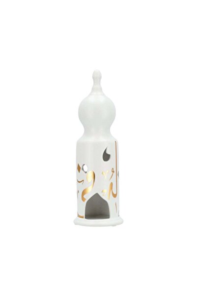 Generic Ceramic Candle Holder 10x10x30 Cm