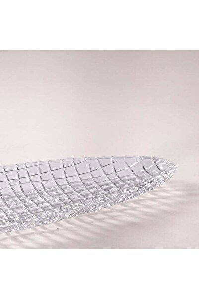 LA MESA Triangle Glass Plate 44*17*3 cm